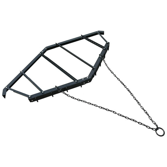 Field Tuff #FT-78DD Black Steel Driveway Drag for UTV