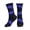 2 Black-2, variant on Women's Men's Cosmic-Starry-Sky Pattern Colorful Novelty Pattern Crew Athletic Socks