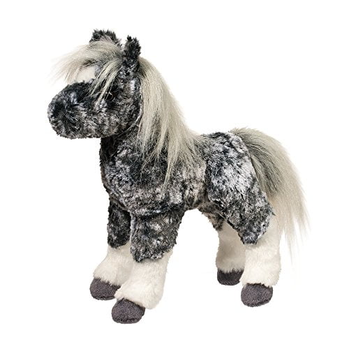 MAJESTIC GRAY DAPPLE FOAL 10' tall STUFFED HORSE plush toy animal by Douglas