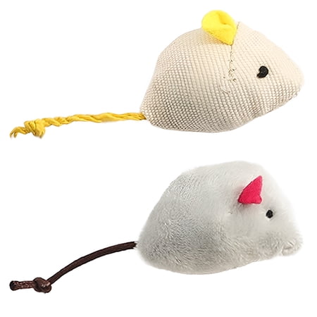BESTSKY 2026 New Interactive Cat Toy,Catnip Attraction Cat Mouse Toy,Stimulate Cat'S Attention and Interest Cat Mouse Toy,Style1