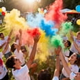 thumbnail image 2 of Color Powder - 4 LB Green Color Run Powders, Holi Powder for Colored Toss, and Car Burnout, Holi Festival, Parties, Colors Wars, Fun Runs, Summer Camps, Festivals (Green,4LB), 2 of 7