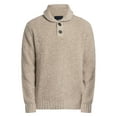 thumbnail image 6 of Superdry Shawl Collar Jumper, Beige, 6 of 6