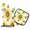 Multicolor 1, variant on CURLYOOT Sunflower Oven Mitts and Pot Holders Sets of 2, Non-Slip Washable Spring Floral Hot Pads and Oven Gloves for Kitchen Cooking Baking