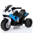thumbnail image 1 of Gymax Kids Ride On Motorcycle BMW Licensed 6V Electric 3 Wheels Bicycle w/ Music&Light, 1 of 10