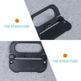 thumbnail image 3 of 4 Pcs Aluminum Alloy Carassosories Door Handle Handles Interior Doors House Drawer, 3 of 6
