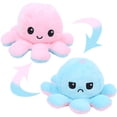 thumbnail image 1 of Muñeco de peluche para bebé, muñeco de peluche de pulpo reversible de doble cara, juguetes de peluche de pulpo con funcionalidad inteligente, 1 of 14