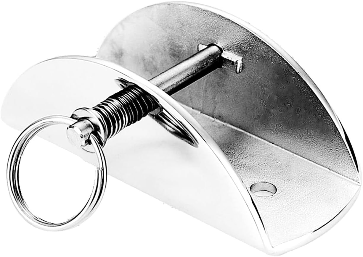 ABCISI Boat Anchor Lock, Marine Yacht Kayak Parts Accessories 316 Stainless Steel Anchor and Chain Lock Stopper Bracket for Boat