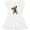 AA-White, variant on Inktastic Border Terrier Girls Baby Dress