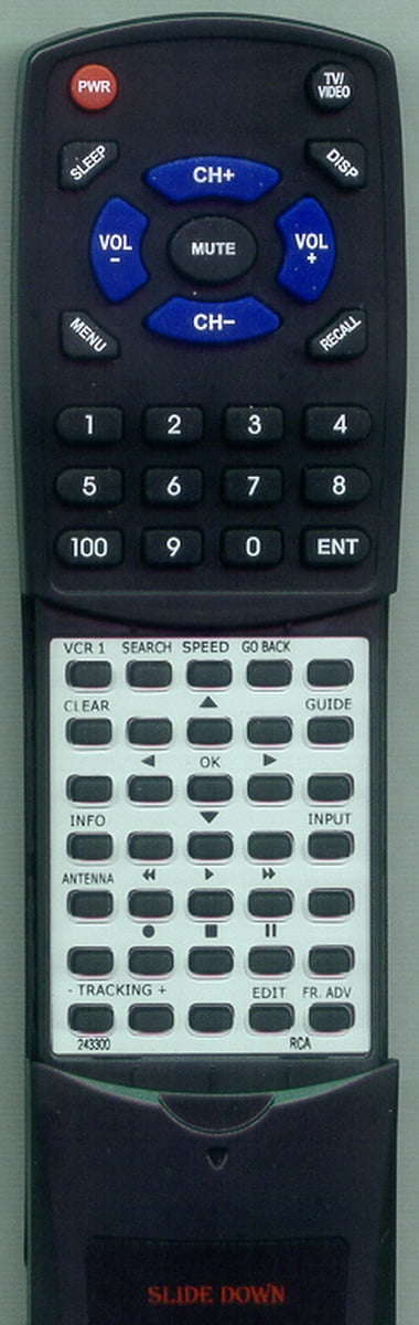 Part Number RCA CRK70VCL2 Universal Remote Control 239260 ...