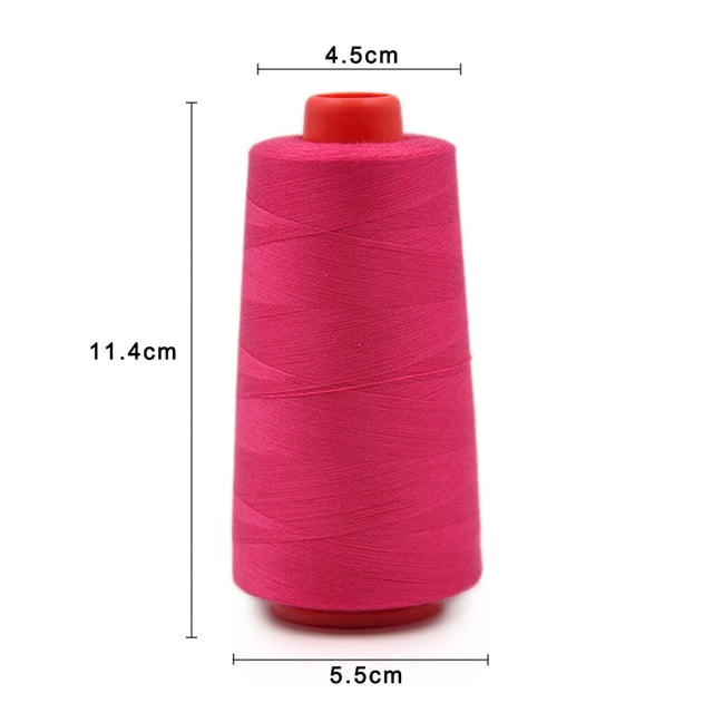 kurtrusly 3000 Yards High Speed Sewing Thread Crafts Clothes Dress Making Cross-stitch Knitting Sewing Machine Polyester Line