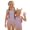 #A07-Light pink, variant on Abcomgle Toddler Girl Swimsuit 5t Striped One Piece Girls Swimsuit Ruffled Stretchy Swimwear for Girls