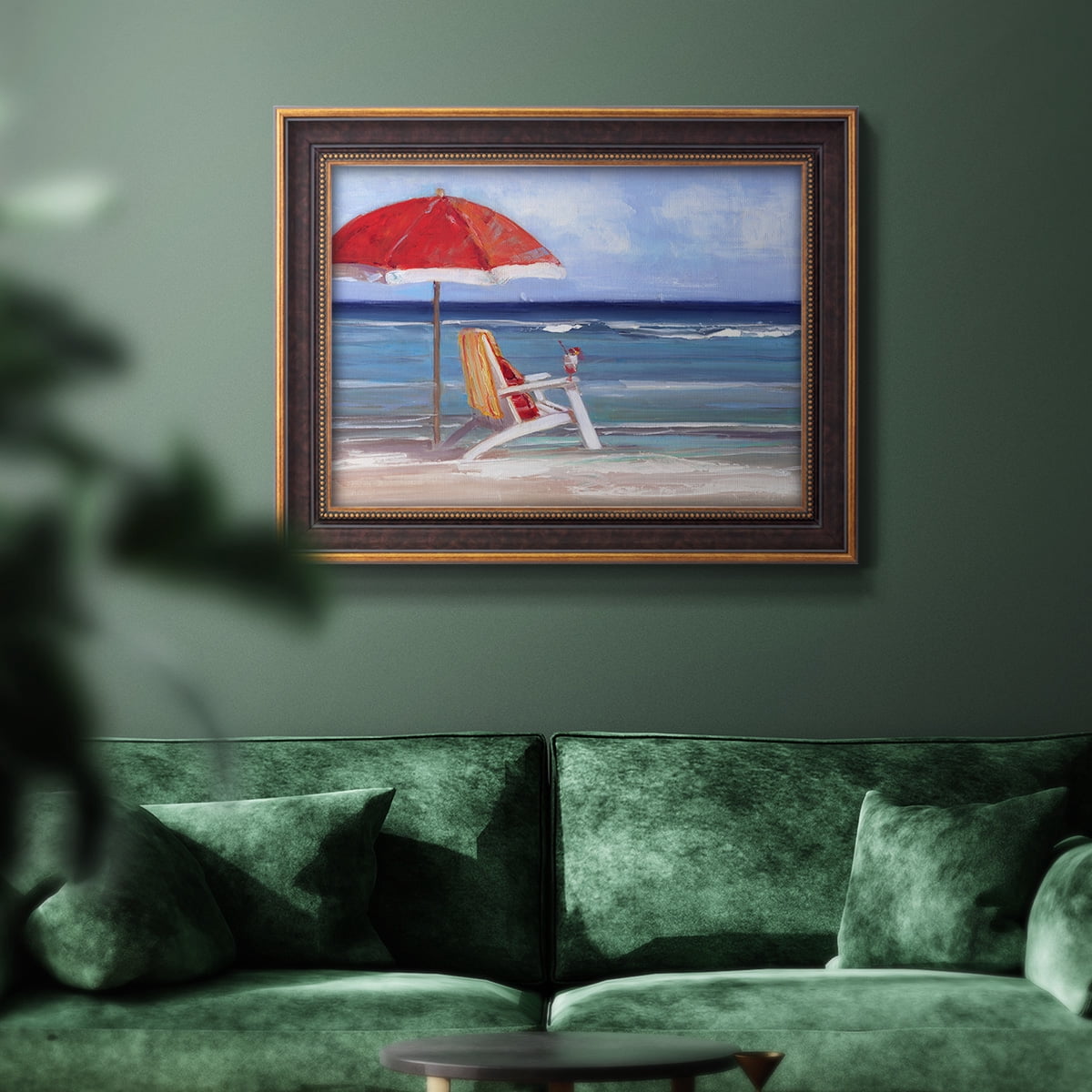 Tidal Watching Premium Framed Canvas- Ready to Hang
