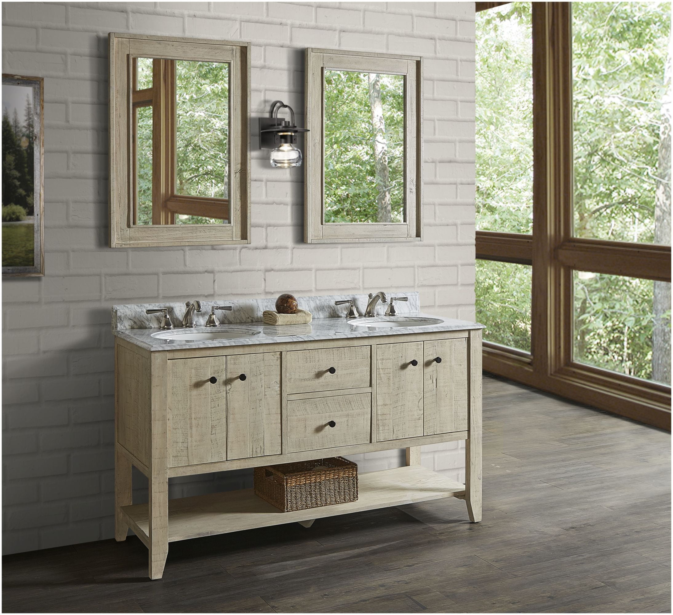 Rohl Palladian Widespread Lavatory Faucet In Satin Nickel With Hex Spout Palladian Metal Lever Handles And Pop-Up