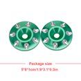 thumbnail image 4 of letairis 2 Pieces RC Rear Wing Buttons Washer Multi-functional Tail Protection Spacer Tail Gaskets Replacement for 1/10 Car green, 4 of 8