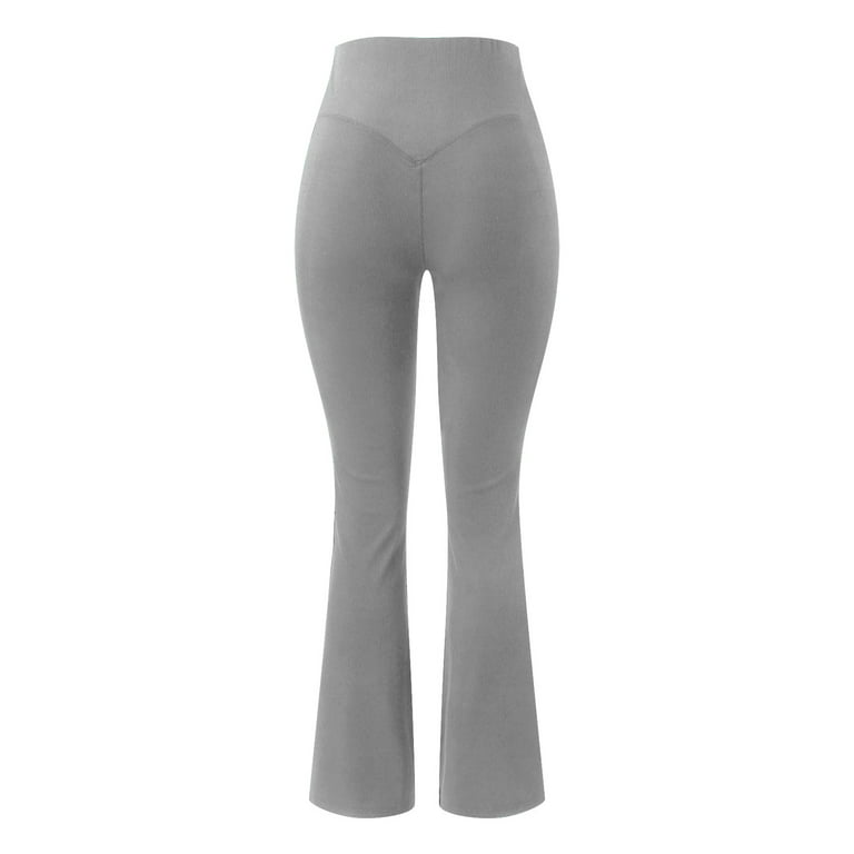 Sookity Your Recent Orders Flare Yoga Pants for Women Casual Solid High  Waisted Leggings Stretchy Athleic Trousers Loose Joggers with Pocket  Leggings