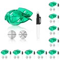thumbnail image 2 of Sonducket Golf Ball Drawing Clips Multifuctional Lightweight Traning Outdoor Aids Youth Supplies Alignment Tools Pen Convenient Marker 10piezas, 2 of 3