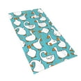 thumbnail image 2 of Disketp Cartoon Funny Goose Print Bathroom Towels,Cotton Towel,Soft Towels For Kitchen And Bath, 2 of 9