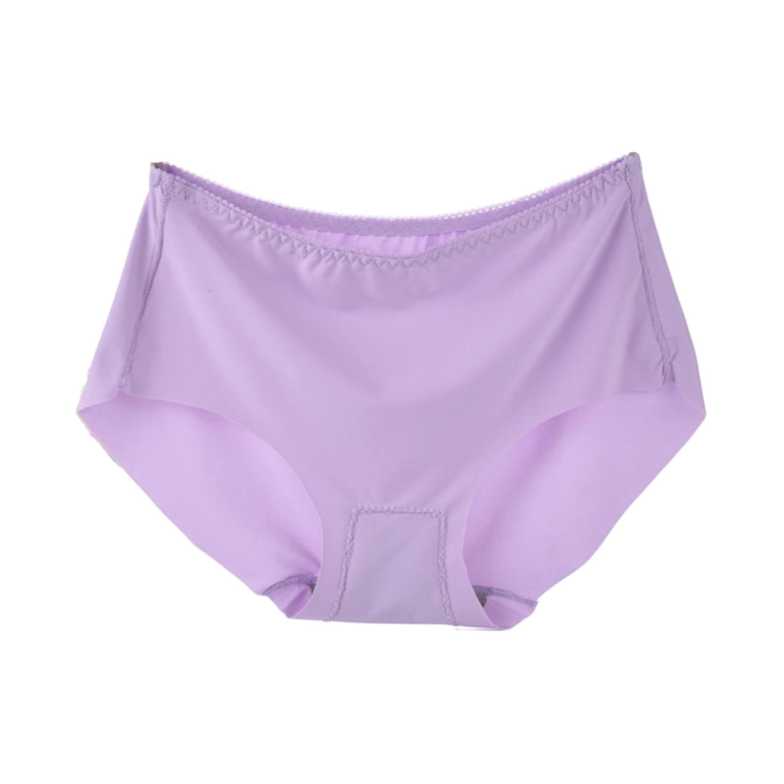 PEASKJP Women's High Cut Underwear Tummy Control Soft Nylon