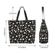 thumbnail image 5 of Balery Daisy Bolsa Tote Estilo Estético con Cremalleras, Bolsa de Hombro, Bolsa de Compras Grande y Plegable, 5 of 8
