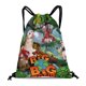 thumbnail image 1 of Es un Mundo Muy Grande Mochila de Cuerdas para Deportes y Gimnasio, Bolsa de Cuerdas Resistente al Agua, Bolsa Cinch, 30×40cm, 1 of 6