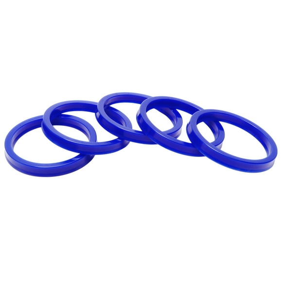 Anillo de Sello de Aceite Universal Labio UN Sello de Eje Rotativo 85x100x12mm Alta Presión TPU Azul 5 Pcs