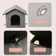 thumbnail image 2 of Outdoor Cat House Weatherproof Warm Shelter For Winter Warm Cat Shelter With Door Cold Weather House Cat Beds Pet House For Stra ShopWise Round, 2 of 6