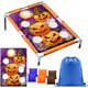 thumbnail image 1 of Juego de lanzamiento de pufs Viora White Halloween, 48 x 70 cm, 6 agujeros, 1 of 7