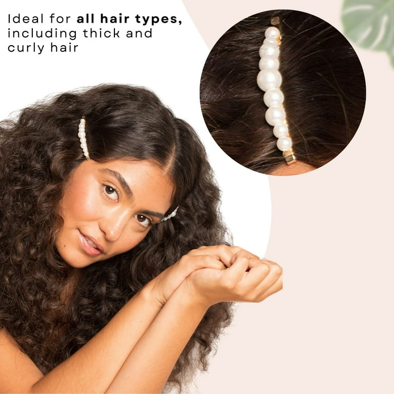 Kitsch Pearl Bobby Pins, Pearl Hair Pins for Women, Decorative