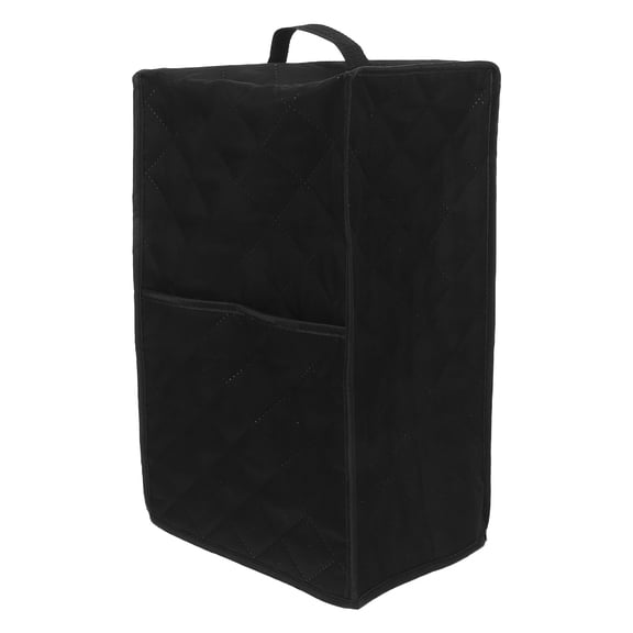 FOMIYES Black Small Appliance Cover for Blender and Juicer with Handle, Machine Washable Fabric Protector