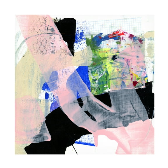 Canvas Wall Art - Jessalin Beutler 'Light Feeling' Wall Art for Living Room, Bedroom, or Office Décor by Trademark Fine Art - 14 x 14 Inches