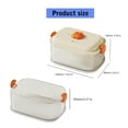 thumbnail image 3 of Multipurpose Stackable Kitchen Canisters Airtights Seal Clear Designs Easy Cleaning Dry Goods Storage, 3 of 9
