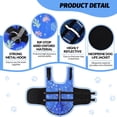 thumbnail image 2 of Chaleco salvavidas para perros Queenmore Shark, pequeño, para nadar y pasear en bote, 2 of 7