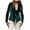 Navy, variant on ZACPNCV Women's Winter Casual Jackets Long Sleeve Solid Color Short V-neck Button Up Cardigan Top Gold Velvet Jacket Olive Green