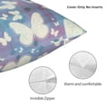 thumbnail image 5 of YFYANG Square Decorative Throw Pillow Case (Without Pillow Insert), Dream Butterfly Geometry Bedroom Sofa Car Cushion Cover, 18"x18", 5 of 9