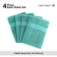 thumbnail image 5 of Juego de toallas de baño LANE LINEN, 100% algodón, 35 x 66 cm, 4 unidades, color verde azulado, 5 of 9