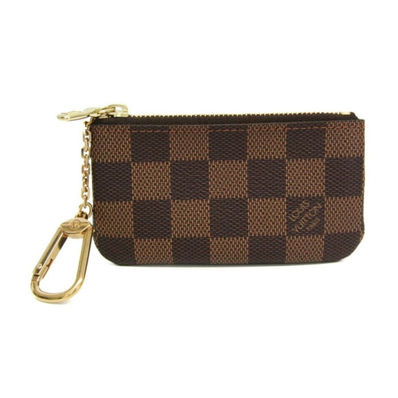Pre-Owned Louis Vuitton Damier Key Pouch N62658 Men,Women Damier Canvas Coin... (Good)