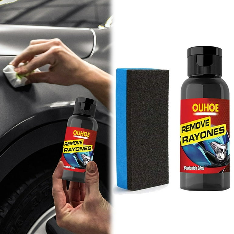 30ml Car Paint Scratch Repair Remover Agent Coating Maintenance Kit +Sponge  