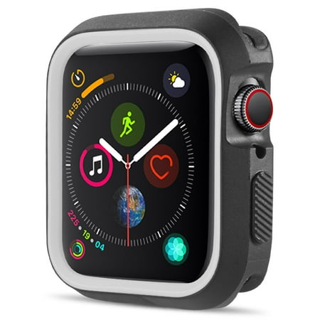44mm Apple Watch Case, New Tough Rugged TPU Rubber Protective Cover/Shell for Apple Watch