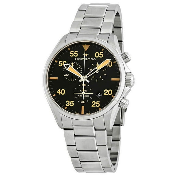 Hamilton H76722131 Men's Khaki Aviation Pilot Steel Bracelet Watch