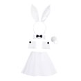 thumbnail image 4 of Conjunto de disfraz de , diadema con orejas de conejo encantadoras para fiestas temáticas de disfraces de Pascua, 4 of 8