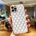 thumbnail image 2 of Compatible with iPhone 13 Pro Max Case Shockproof Slim Glitter Pretty Full Protection Bumper Soft Silicone Girls Women Cover Case for iPhone 13 Pro Max -White, 2 of 9