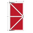 thumbnail image 2 of Accesorios para puerta Beistle Barn Accessory para fiestas (1 unidad) (2 paquetes), 2 of 6