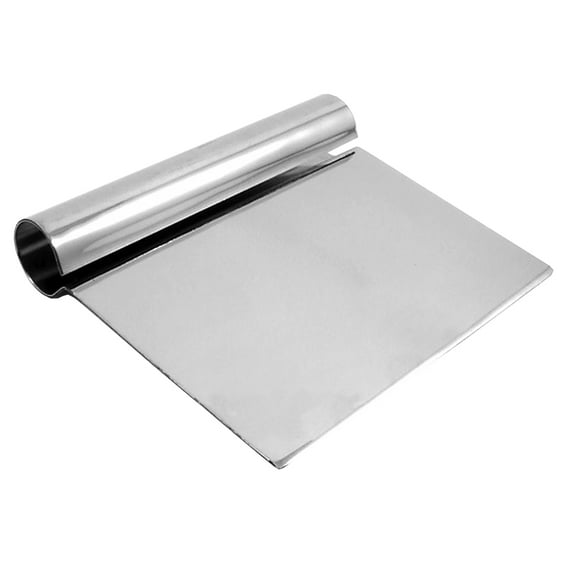 Excellante 5.25" X 4.25" Dough Scraper, Stainless Steel Handle, Comes In Each