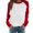 Red, variant on Vedolay Oversized T Shirts Women's 2023 Long Sleeve Crop Hoodies Loose Pullover Hooded Sweatshirts,Green L