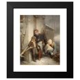 thumbnail image 2 of Octave Tassaert 20x24 Black Modern Framed Museum Art Print Titled - The Door Closed (1855), 2 of 5
