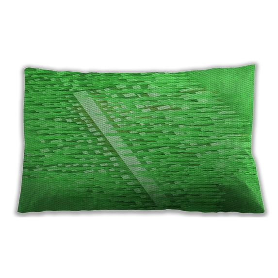 Ahgly Company Outdoor Rectangular Contemporary Lumbar Throw Pillow, 13 inch by 19 inch