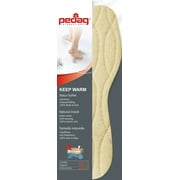 Pedag Keep Warm Natural Insoles with Wool, Cork and Felt, US W6/EU 36
