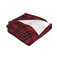 thumbnail image 2 of Manta de forro polar a cuadros navideños, súper suave y acogedora, ideal para hombres, mujeres, ancianos y niños. Características: súper suave, 40 x 30 pulgadas., 2 of 8