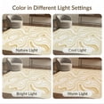 thumbnail image 7 of ODIKA 6'x9' Washable Area Rug Easy Care, Non-Shedding, Mosaic Key Sculpture Motifs Sculptures Abstract Greek Refined for Queen Size Bedroom Under Bed Master Suite, 7 of 7