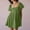 Green, variant on TMOYZQ Women's 2025 Summer Short Puff Sleeve Casual Short Mini Dresses Tie Back Square Neck A-Line Sundress